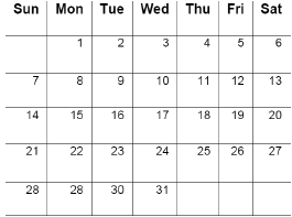 TSX Proposed Timeline