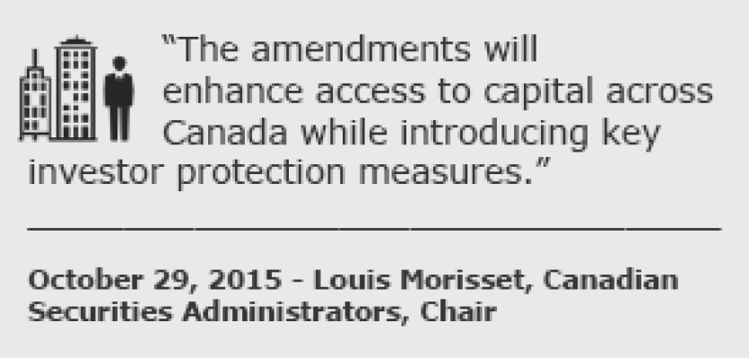 October 29, 2015 -- Louis Morisset, Canadian Securities Administrators, Chair