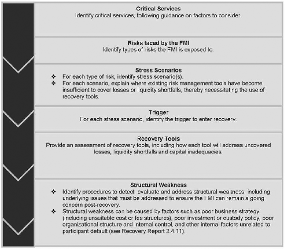 Practical Aspects of FMI Recovery Plans