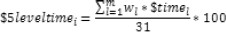 5-level $time formula