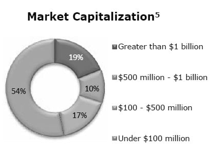 Market Capitalization (pie chart)