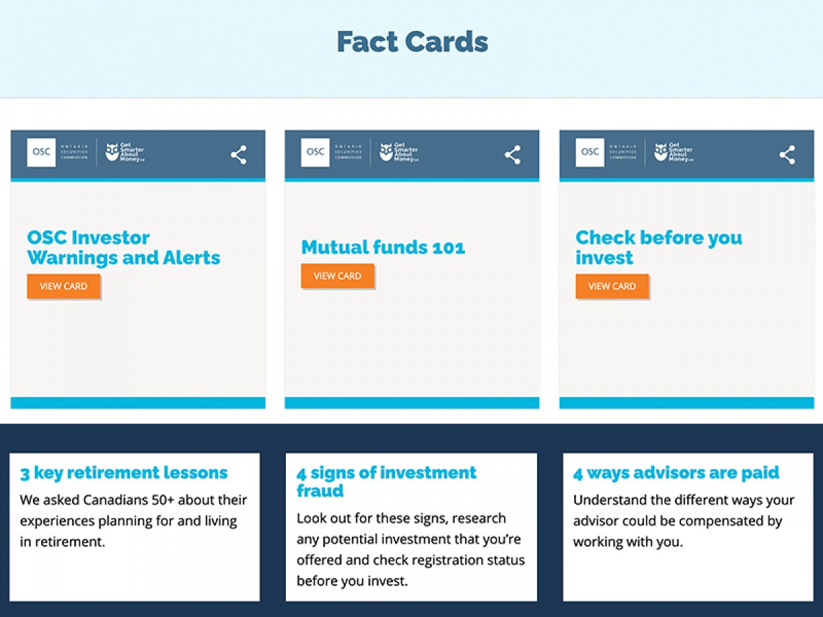 Investor Fact Cards