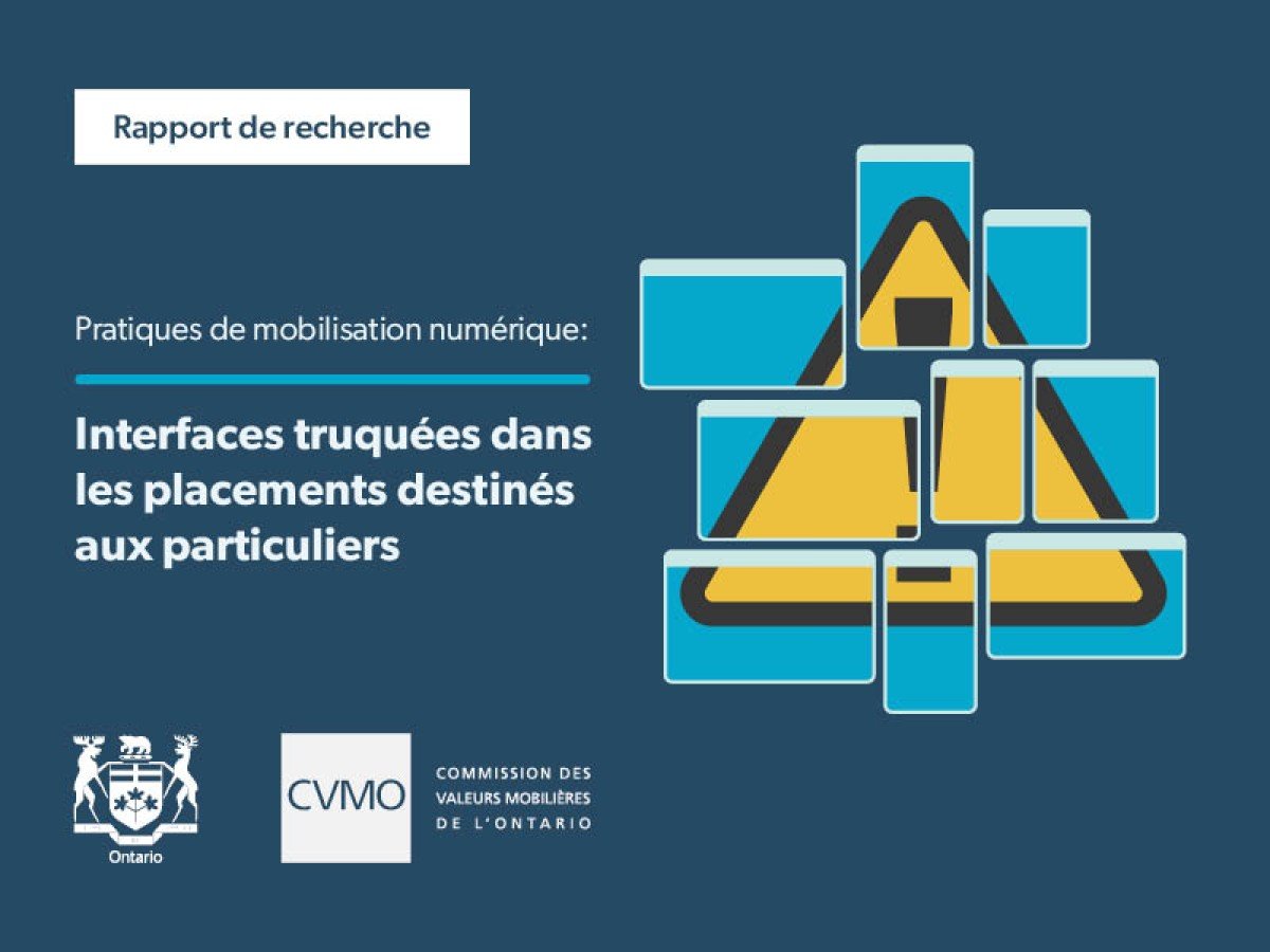 Rapport de recherche : Pratiques de mobilisation numérique : Interfaces truquées dans les placements destinés aux particuliers