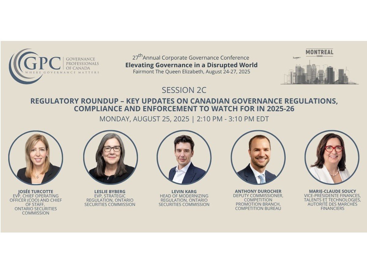 GPC 27th Annual Corporate Governance Conference