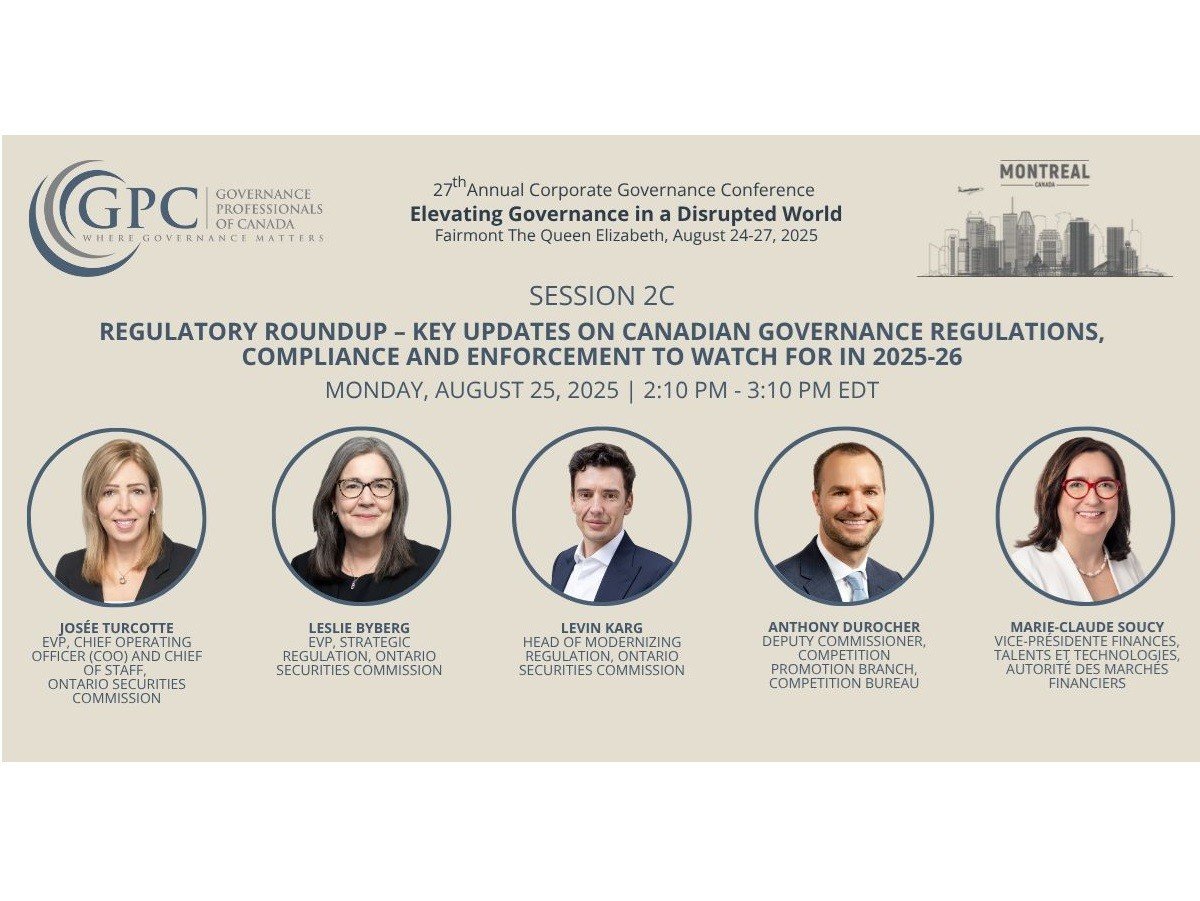 GPC 27th Annual Corporate Governance Conference