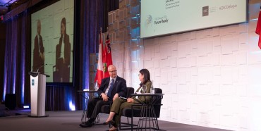 Fireside chat between OSC CEO Grant Vingoe and HKSFC CEO Julia Leung