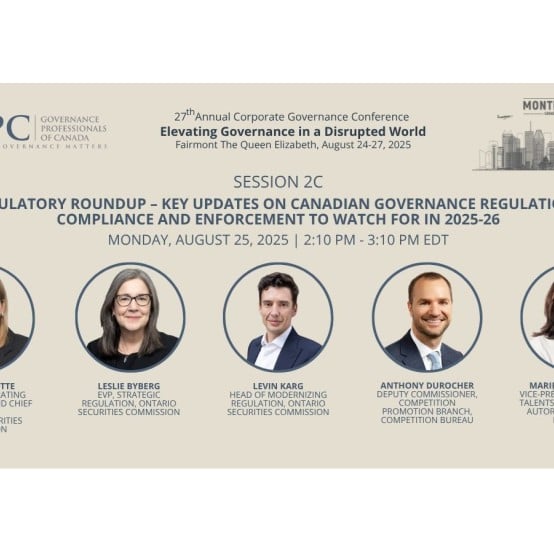GPC 27th Annual Corporate Governance Conference