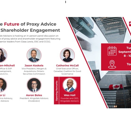 The Future of Proxy Advice and Shareholder Engagement