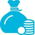 Decorative money icon