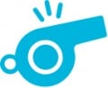 Decorative whistle icon