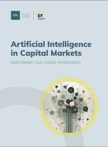 Report cover Artificial intelligence in Capital Markets